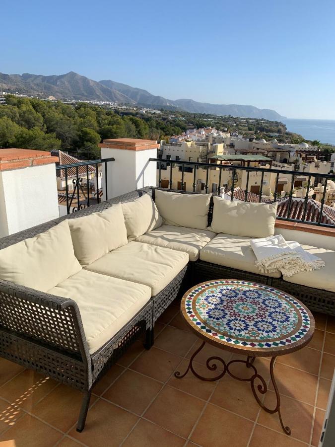 Appartement Playa Burriana, Stor Terass, Havsutsikt, Pool Nerja
