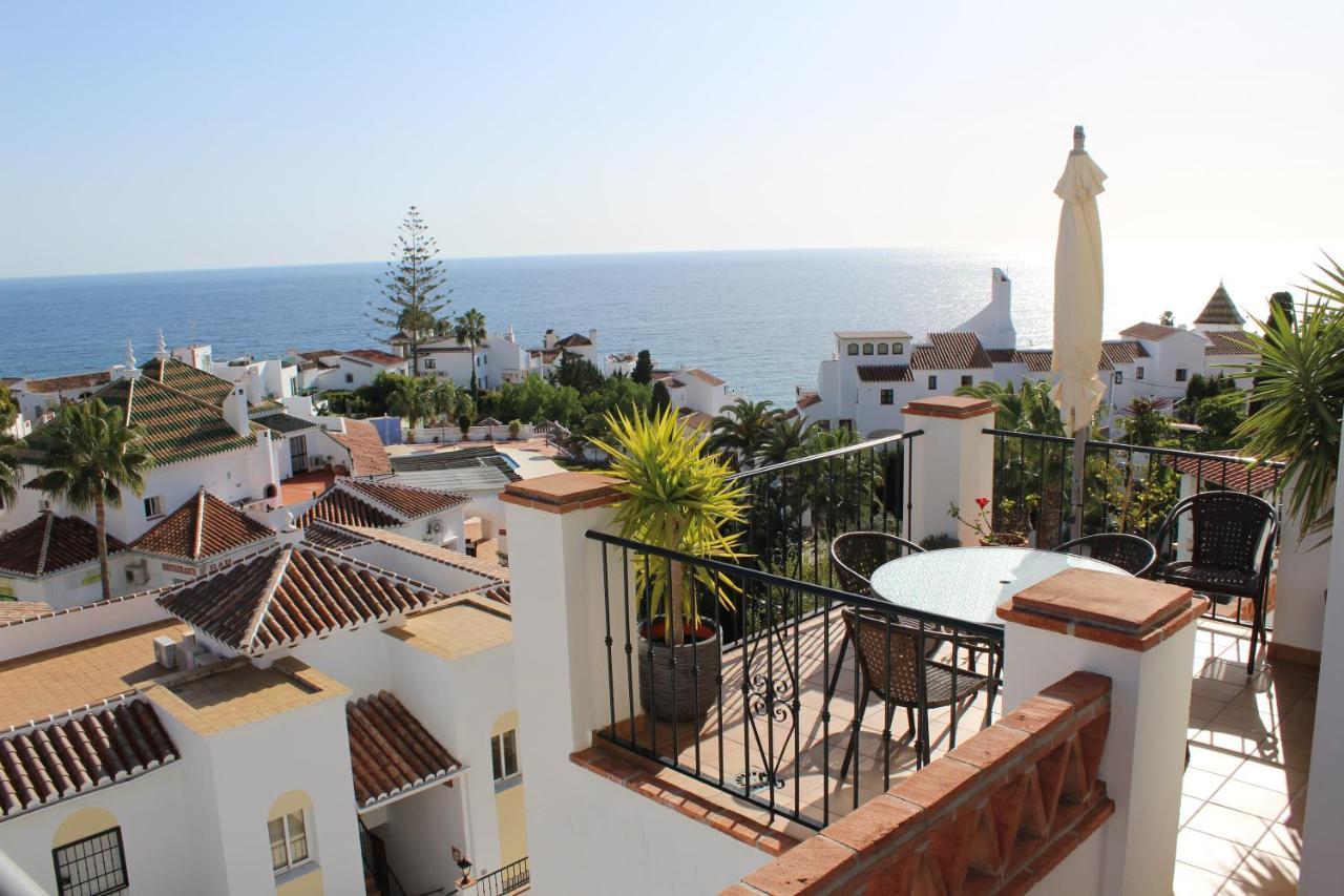 Playa Burriana, Stor Terass, Havsutsikt, Pool Appartement *