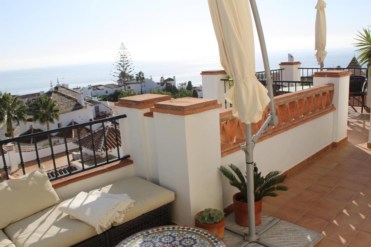 Playa Burriana, Stor Terass, Havsutsikt, Pool Appartement