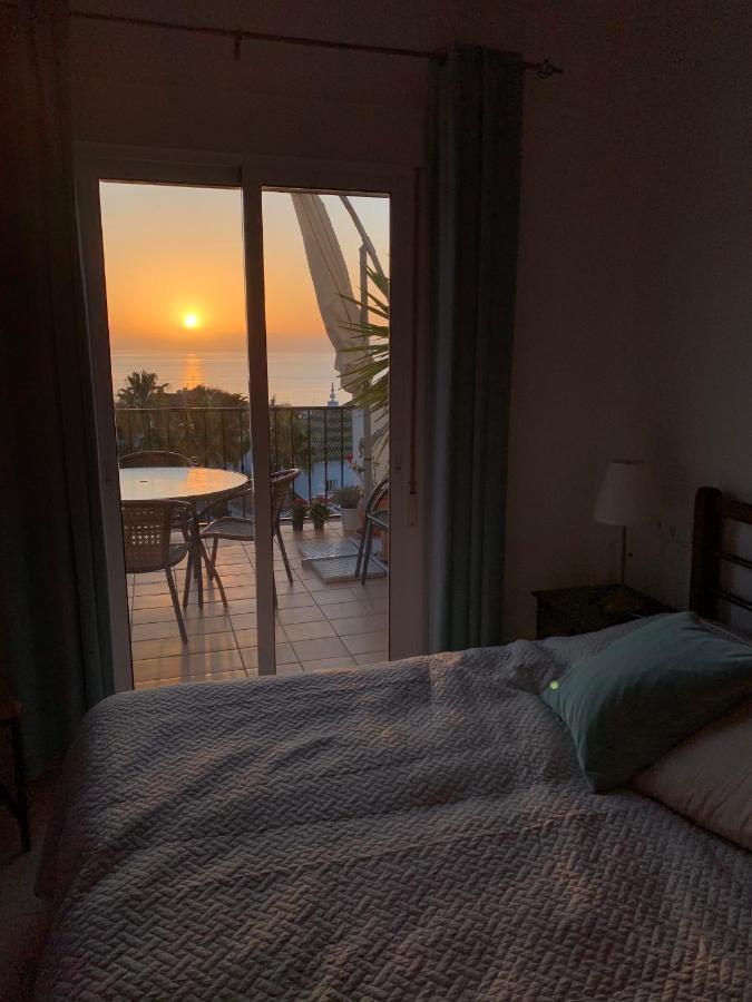 Playa Burriana, Stor Terass, Havsutsikt, Pool Appartement